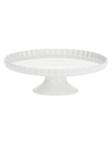 La Porcellana Bianca-Arezzo Alzata Piatto Torta Cm 29X9 Gb Gift Box