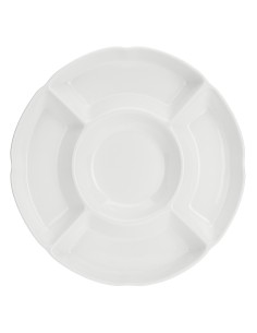 La Porcellana Bianca-Convivio Antipastiera 5 Scomp Cm 25,5 Gb Ø25,5 Cm Gift Box 2