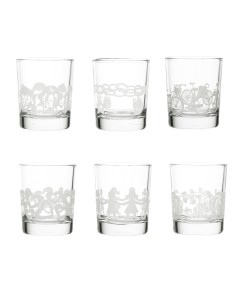 La Porcellana Bianca·6 Shottini Mix Cl 5 in Gift Box