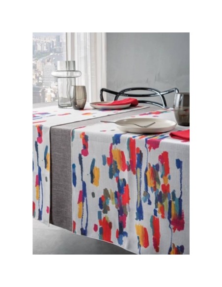 L'Oca Nera - Venezia - Runner Antimacchia cm 155 x 50, 2 posti