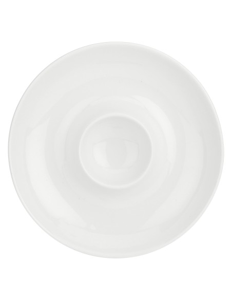 La Porcellana Bianca-Uova Piattino P/Uovo Cm 12
