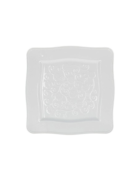 La Porcellana Bianca·piatto Quadrato 26,5 Cm
