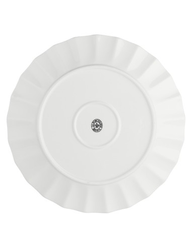 La Porcellana Bianca-Ducale Piatto Piano Cm 26,5 Ø26,5 Cm