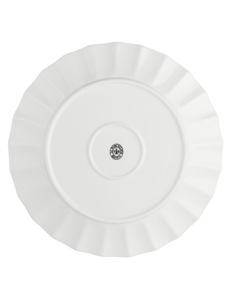 La Porcellana Bianca-Ducale Piatto Piano Cm 26,5 Ø26,5 Cm