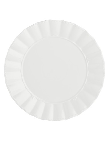 La Porcellana Bianca-Ducale Piatto Piano Cm 26,5 Ø26,5 Cm