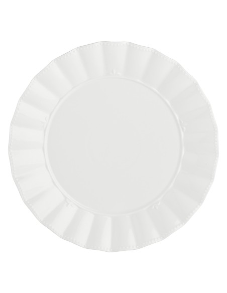 La Porcellana Bianca-Ducale Piatto Piano Cm 26,5 Ø26,5 Cm