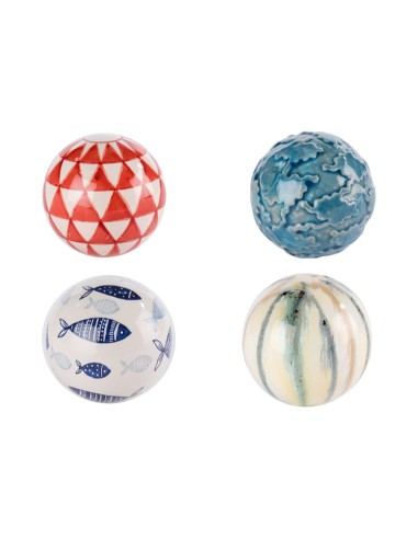 L'Oca Nera -  Sfera grande - set 4 pz Ø10 cm