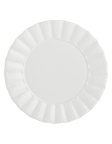 La Porcellana Bianca-Ducale Piatto Frutta Cm 20 Ø20 Cm