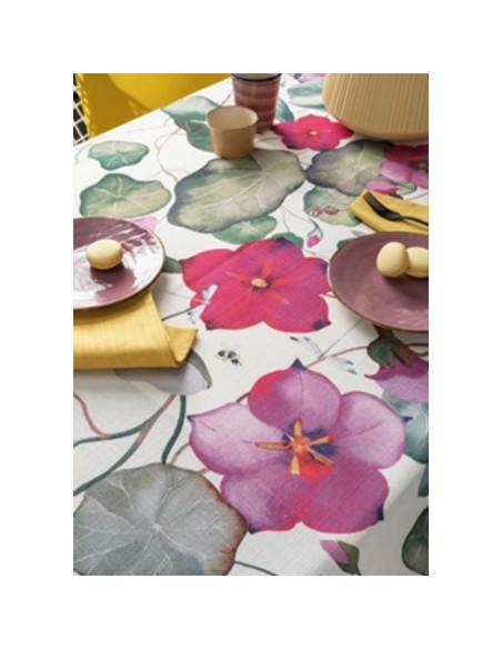L'Oca Nera - Provence - Tovaglia Antimacchia cm 155 x 230 · 8 posti