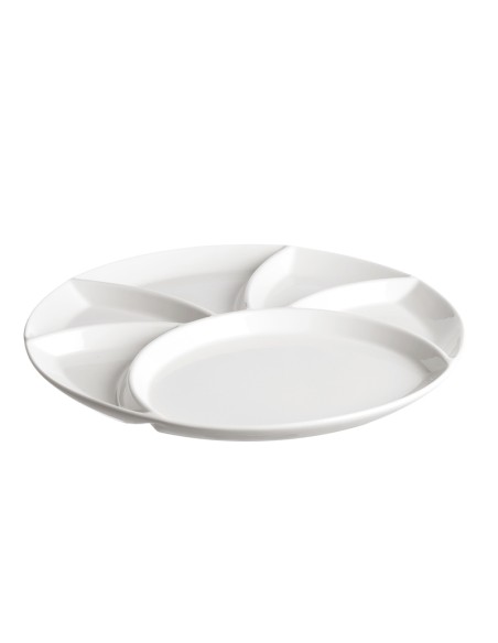 La Porcellana Bianca-Convivio Piatto Fondue/Party Cm 26 Gb Ø26 CM Gift Box