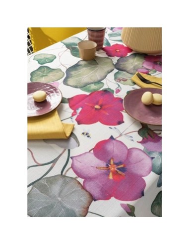 L'Oca Nera - Provence - Tovaglia Antimacchia cm 155 x 155 · 4 posti
