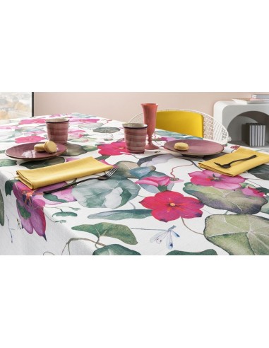 L'Oca Nera - Provence - Tovaglia Antimacchia cm 155 x 155 · 4 posti