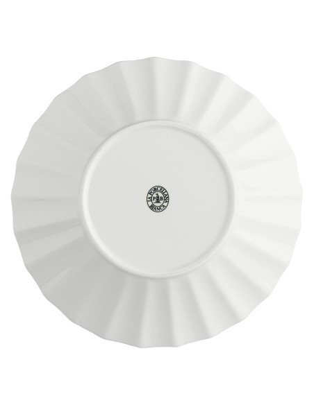 La Porcellana Bianca-Ducale Piatto Fondo Cm 22 Ø22 Cm