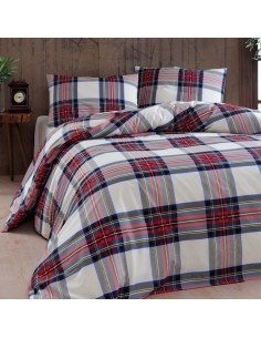Daunex - Parure Copripiumino Infinity 155x200 (piazza singola) Tartan 2