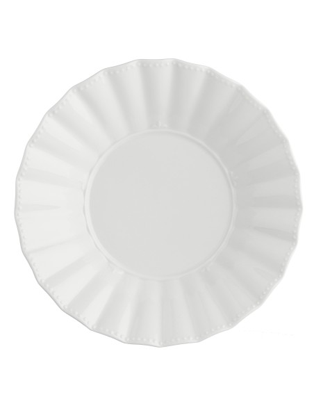 La Porcellana Bianca-Ducale Piatto Fondo Cm 22 Ø22 Cm