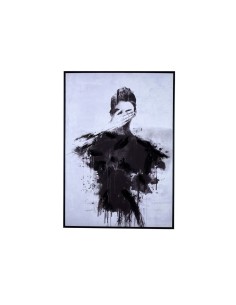 L'Oca Nera - Quadro 70x100 con cornice 72x102