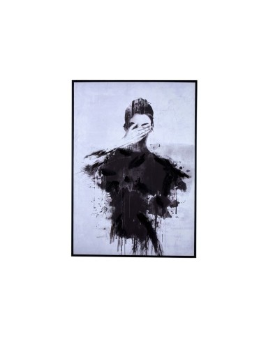 L'Oca Nera - Quadro 70x100 con cornice 72x102
