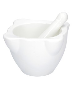 La Porcellana Bianca·mortaio Classico con Pestello Cm 15 in Gift Box