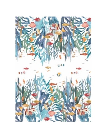 L'Oca Nera - Maui - Tovaglia Antimacchia cm 155 x 320 · 12 posti