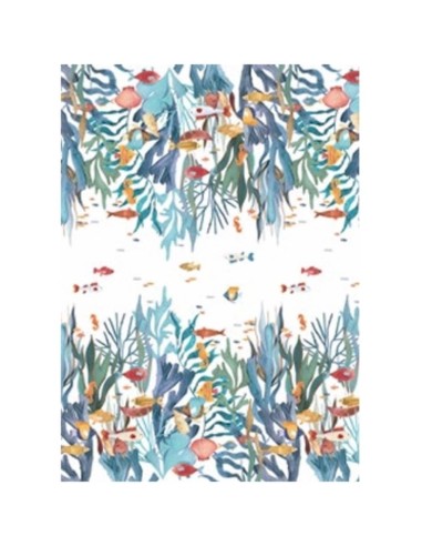 L'Oca Nera - Maui - Tovaglia Antimacchia cm 155 x 230 · 8 posti