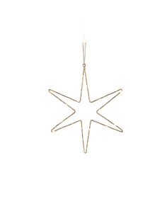 L'Oca Nera - Linea Luminose Stelle ''Stella Luminosa Media Con Leds'' 26x31h  cm