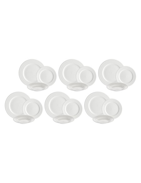 La Porcellana Bianca-Collina Set Tavola 18 Pz