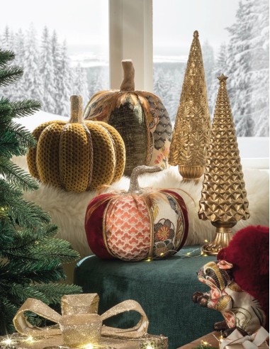 L'Oca Nera - Linea Sogno Regale ''Albero Con Foglie'' ø10x35h cm