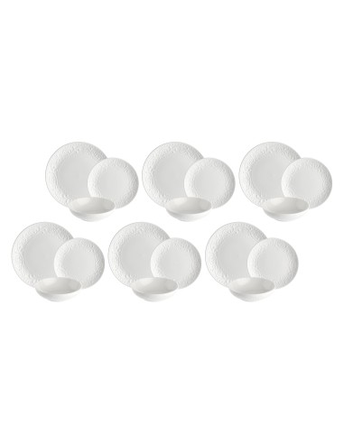 La Porcellana Bianca-Sognante Set Tavola 18 Pz