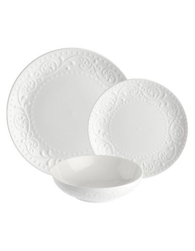 La Porcellana Bianca-Sognante Set Tavola 18 Pz