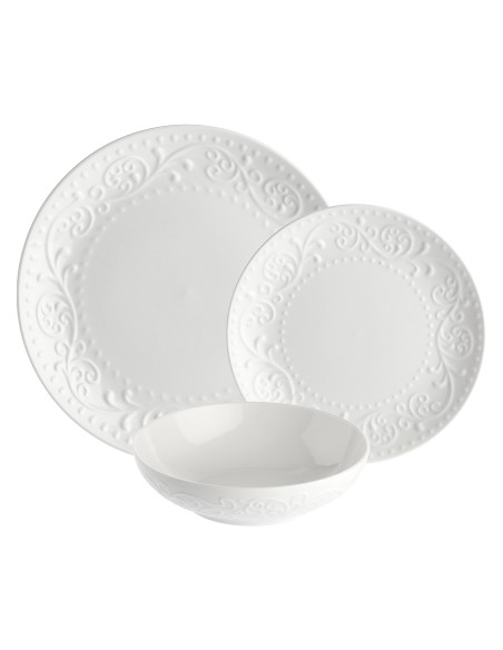 La Porcellana Bianca-Sognante Set Tavola 18 Pz