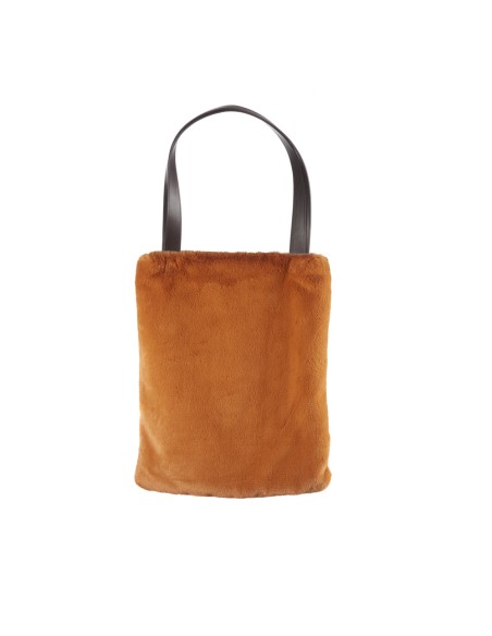 L'Oca Nera - Linea Happy Bags ''Shopper Ruggine'' 36x40h cm