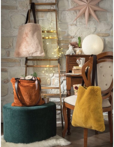 L'Oca Nera - Linea Happy Bags ''Shopper Ruggine'' 36x40h cm