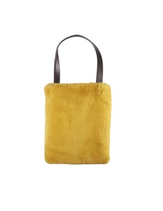 L'Oca Nera - Linea Happy Bags ''Shopper Ocra'' 36x40h cm