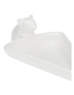 La Porcellana Bianca-Fattoria Piatto Servi Formaggio 20,5X12XH5,5 Cm 2