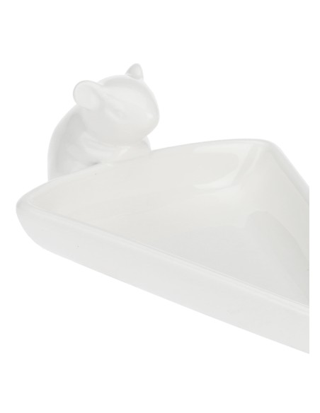 La Porcellana Bianca-Fattoria Piatto Servi Formaggio 20,5X12XH5,5 Cm
