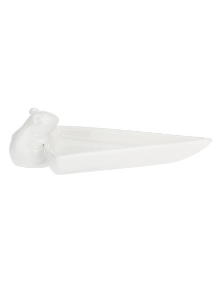 La Porcellana Bianca-Fattoria Piatto Servi Formaggio 20,5X12XH5,5 Cm