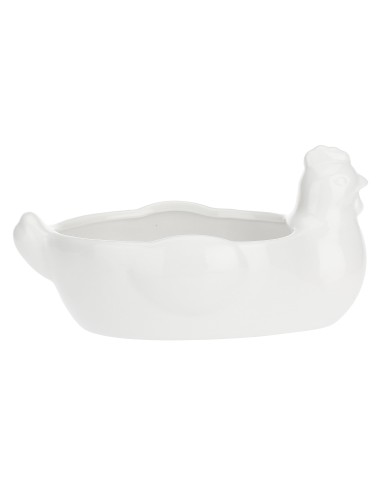 La Porcellana Bianca-Fattoria Gallina Portauova 21,5X14XH11 Cm