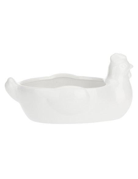 La Porcellana Bianca-Fattoria Gallina Portauova 21,5X14XH11 Cm