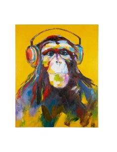 L'Oca Nera - Quadro Multicolor 80x100