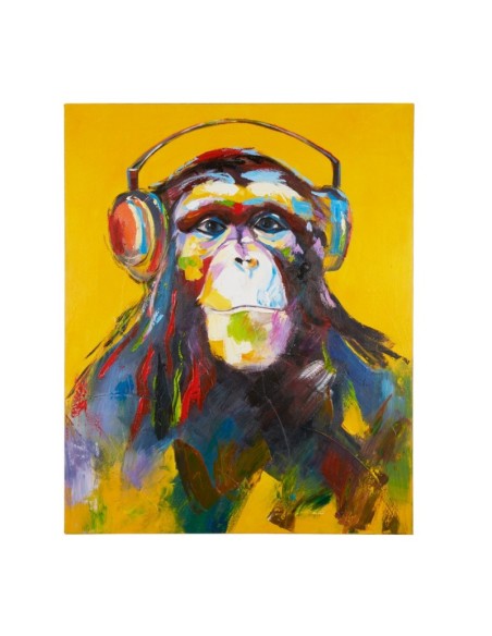 L'Oca Nera - Quadro Multicolor 80x100