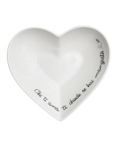 La Porcellana Bianca-Gli Onesti Coppetta Cuore 16 Cm 15X16,5X6,5 Cm 2