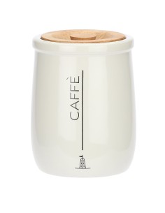 La Porcellana Bianca-Gli Onesti Barattolo Caffe 0 8L Stoneware 10.5X10.5XH13.5 Cm