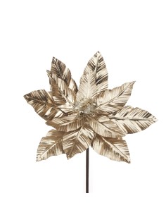 L'Oca Nera - Il Giardino Delle Fate Stella Di Natale Oro Ø30X45H