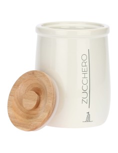 La Porcellana Bianca-Gli Onesti Barattolo Zucchero 0 8L Stoneware 10.5X10.5XH13.5 Cm 2