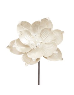 L'Oca Nera - Il Giardino Delle Fate Rosa Bianca Ø22X45H