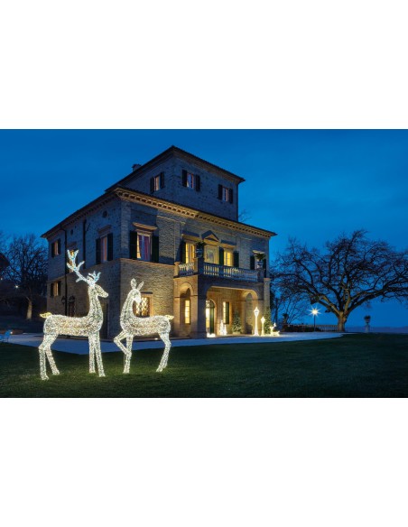 L'Oca Nera - Notte Di Luce / Piccolo Lampione Piccolo Con 720 Led Ø30X150H