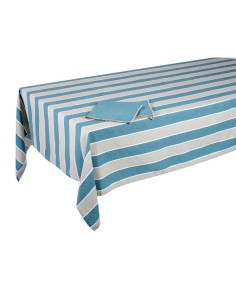 Evviva - PAMUKKALE TOVAGLIA 100% cotone 140X240CM RIGHE BLU