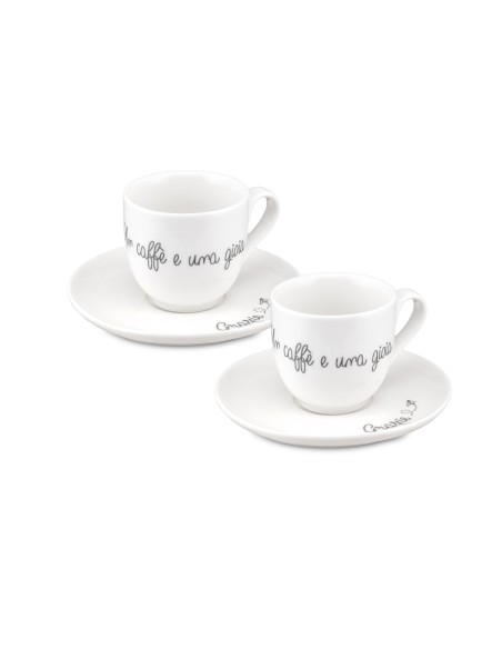 La Porcellana Bianca-Gli Onesti Set 2 Tazzine Caffè 80 Ml Gift Box