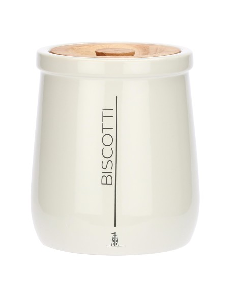 La Porcellana Bianca-Gli Onesti Barattolo Biscottiera 2 45L Stoneware 15.5X15.5XH18 Cm
