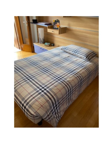 Daunex - Parure Copripiumino Infinity 155x200 (piazza singola)  Boston
